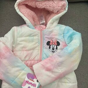 Disney Minnie Mouse puffer lined jacket